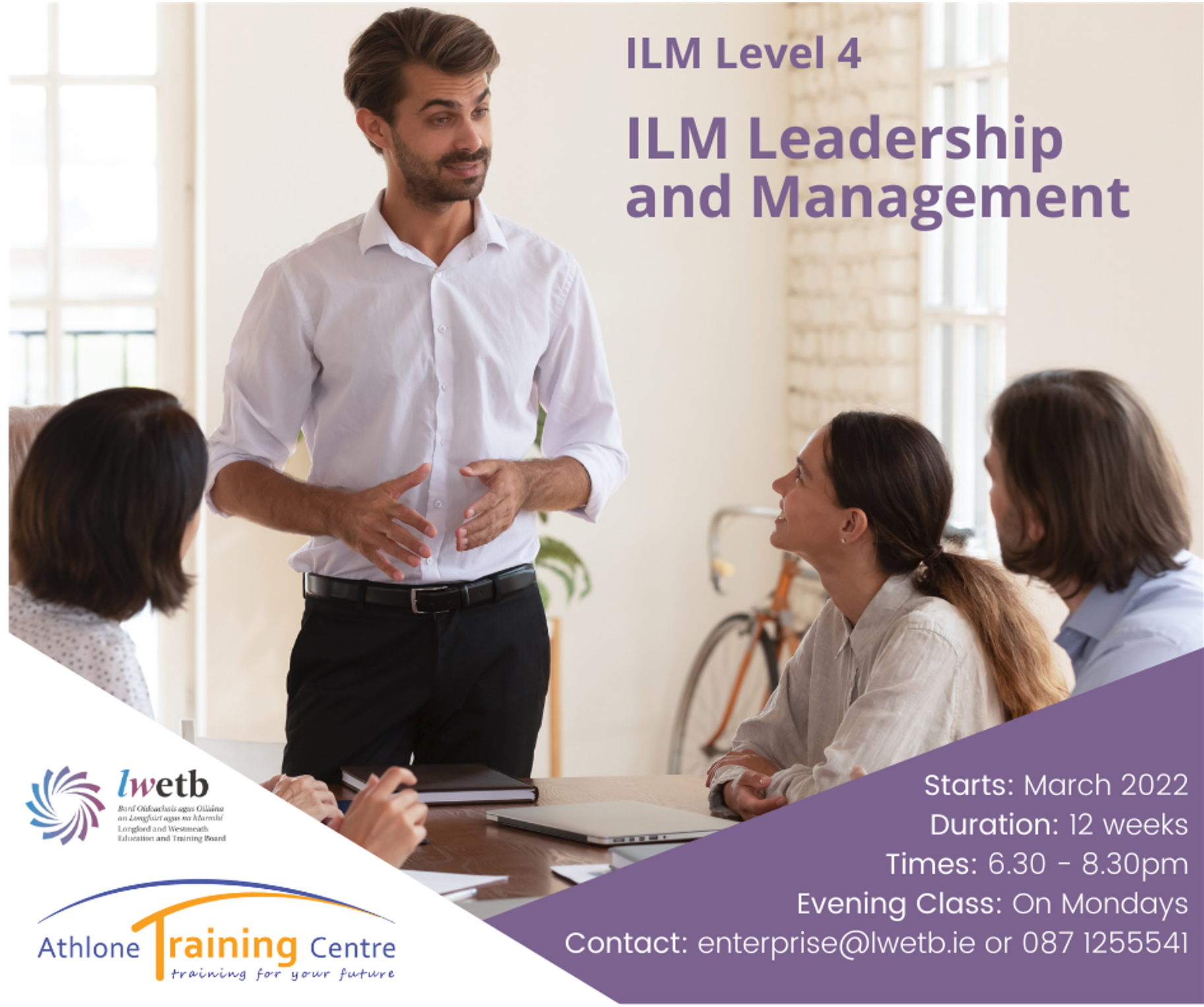 Read more about the article LWETB: ILM Level 4 Leadership and Management
